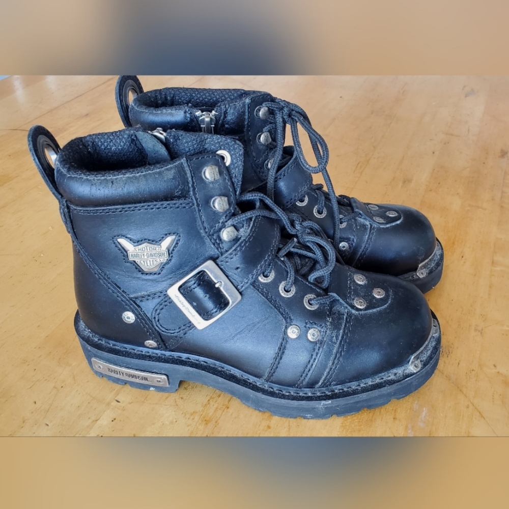 Vintage Harley Davidson Boots